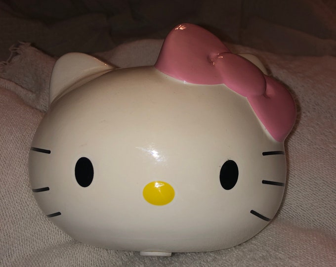 Hello Kitty Piggy Bank Etsy