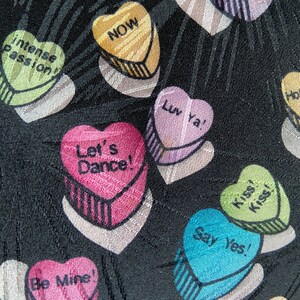 Vintage Valentine’s Day Hallmark silk necktie