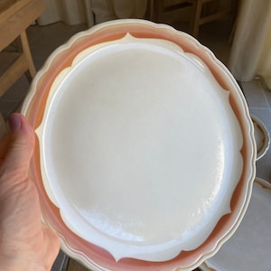 Vintage Sterling vitrified restaurant ware dinner plates (6)