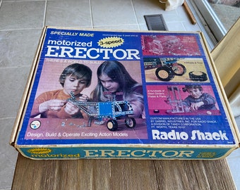 Vintage Erector Set Etsy