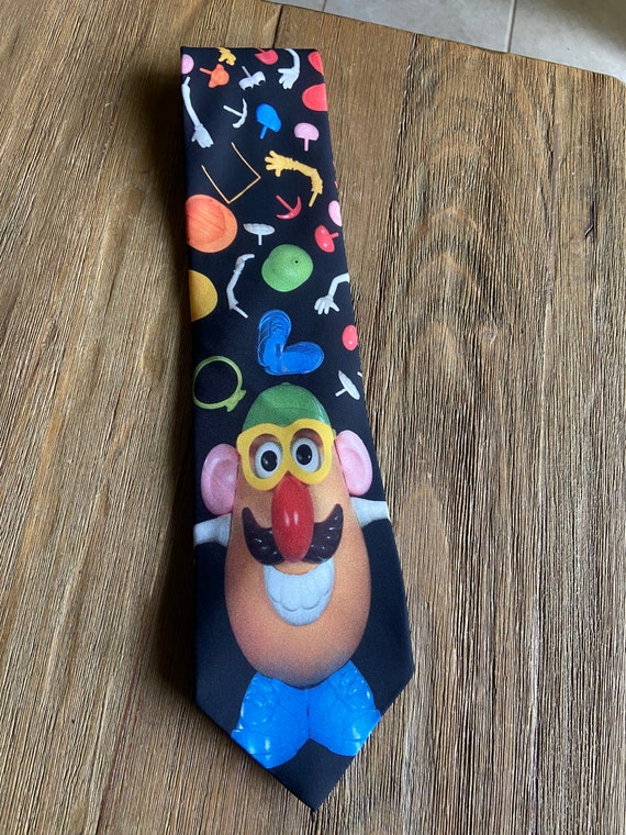 Vintage Mr Potato Head necktie