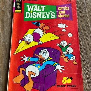 Vintage Donald Duck comic (Nov 1973)