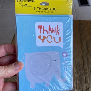 Vintage Hallmark Thank You cards (sealed)