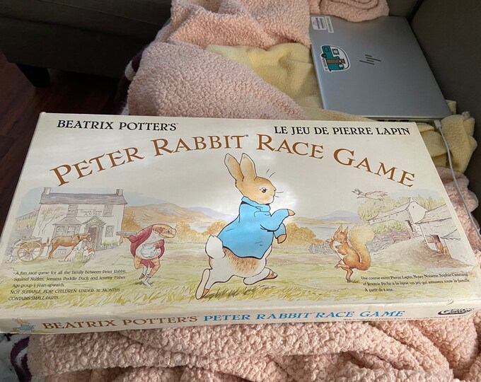 Vintage Peter Rabbit Race Board Game - Etsy
