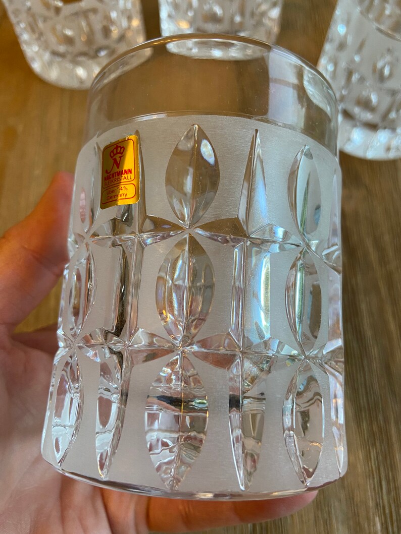 Nachtmann Crystal Whisky Glasses 4 Etsy