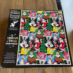 Vintage Loony Tunes Christmas puzzle