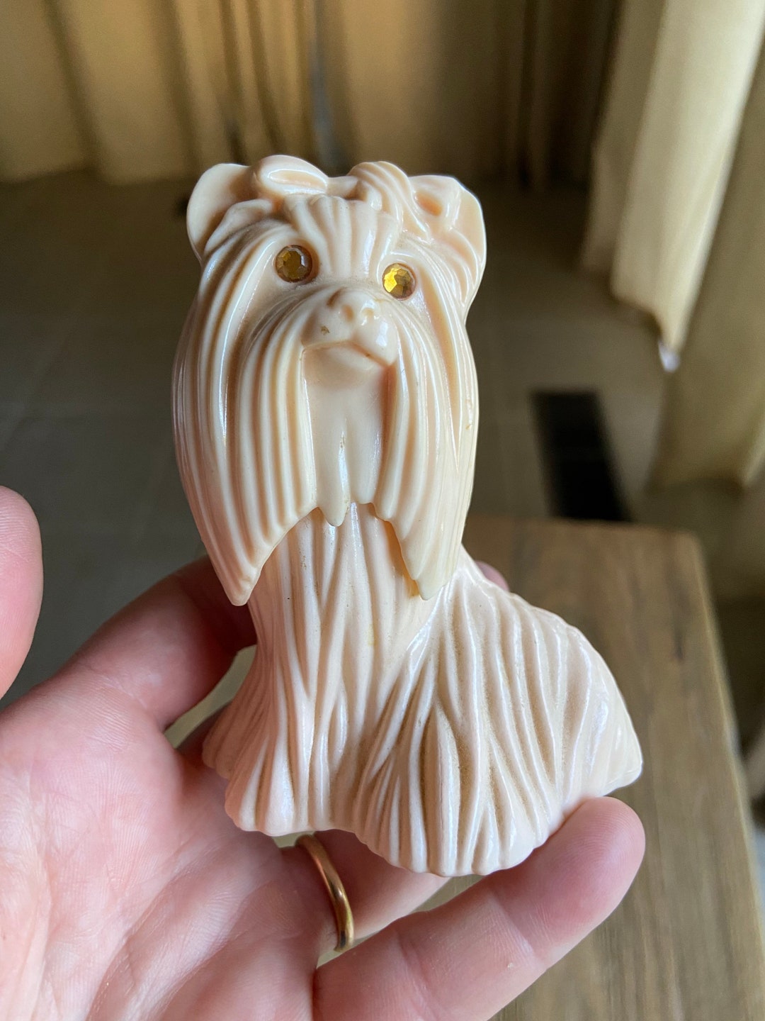 Vintage Avon Princess of Yorkshire Dog Bottle - Etsy