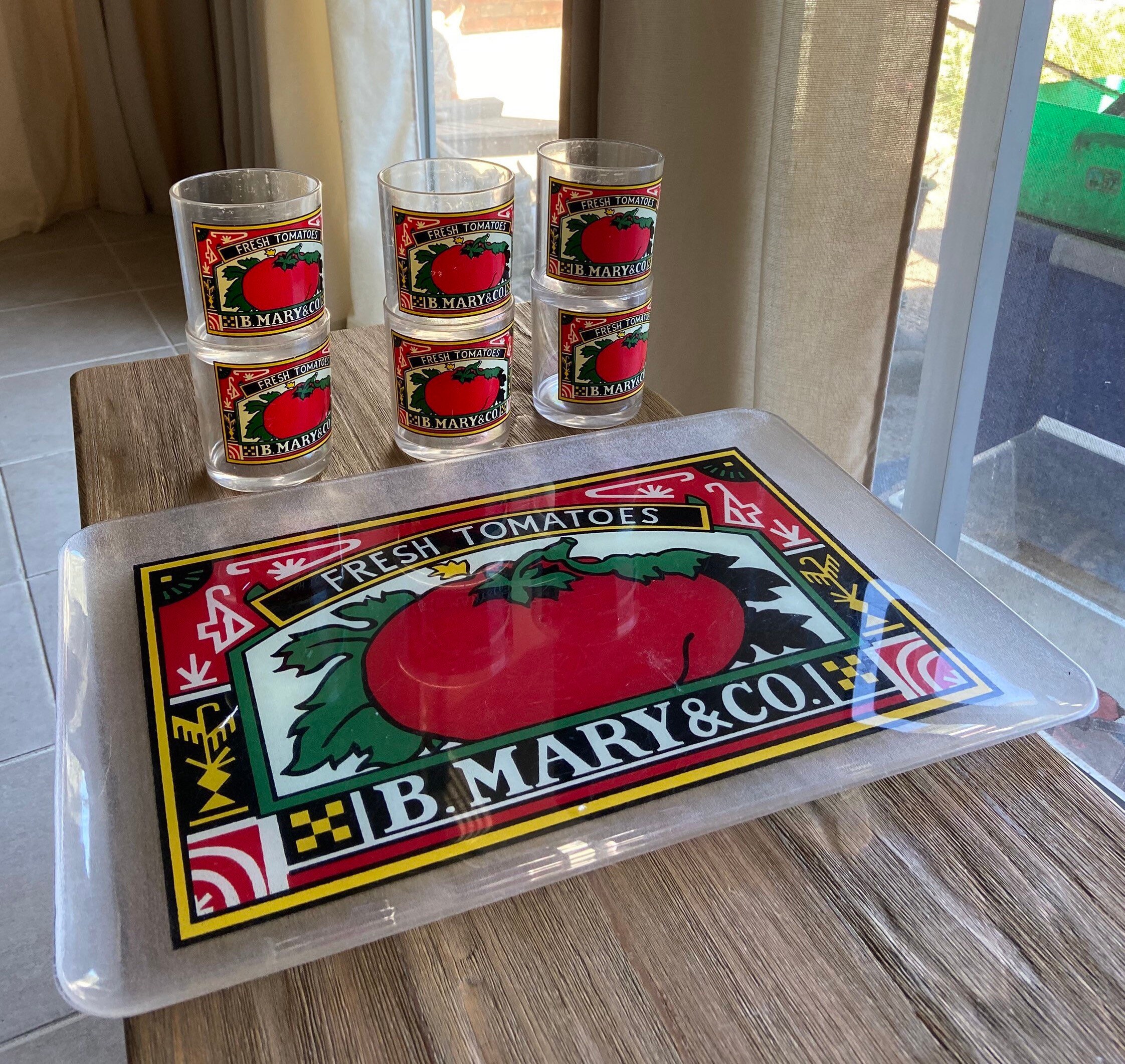 Vintage Bloody Mary Set Etsy