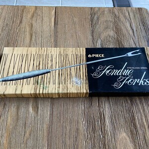 Vintage fondue forks