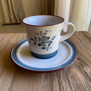 Vintage Noritake Stoneware Pleasure cup and saucer