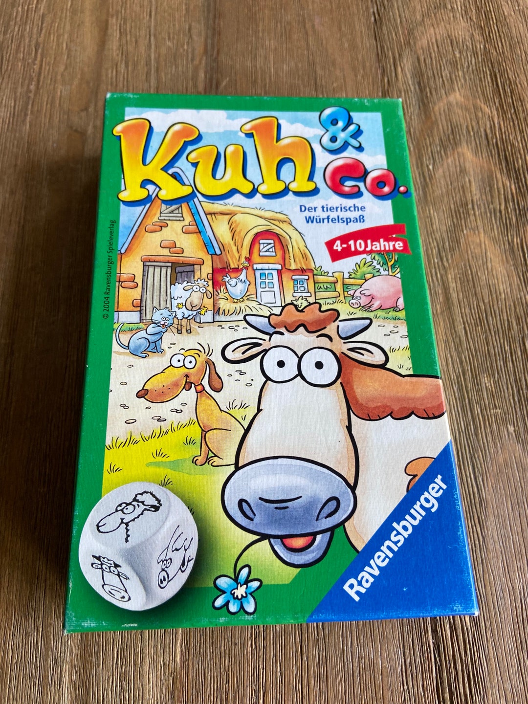 Ravensburger Cow Card and Dice Game Etsy