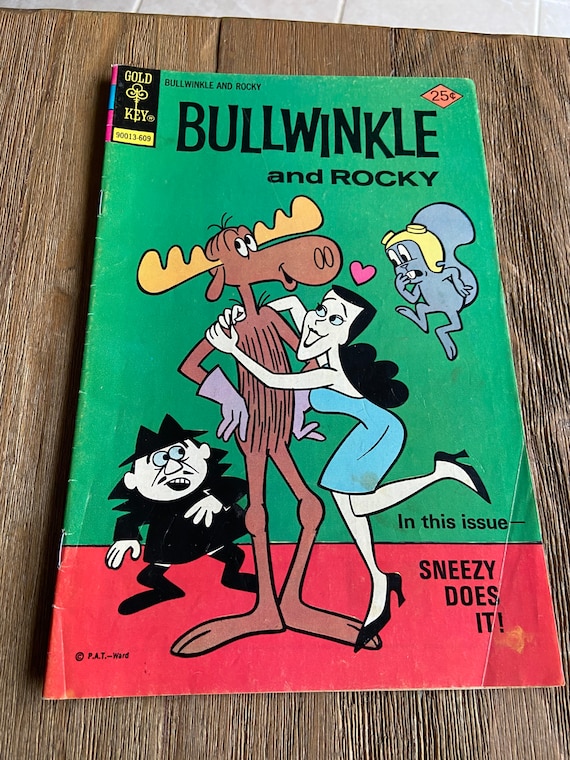 Vintage Bullwinkle and Rocky Comic (sept 1976) - Etsy