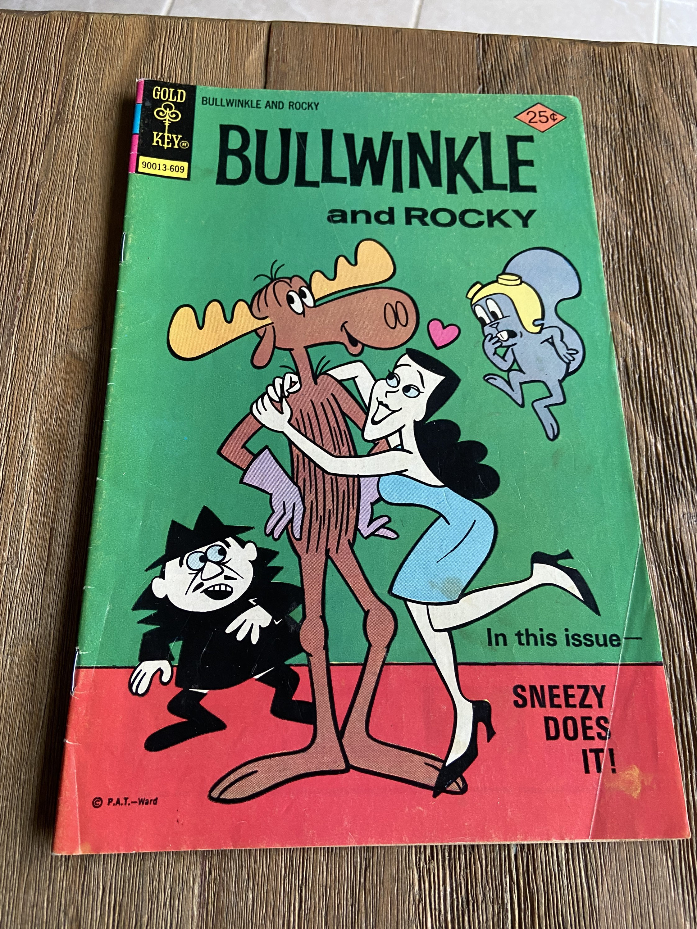 Vintage Bullwinkle and Rocky Comic (sept 1976) - Etsy