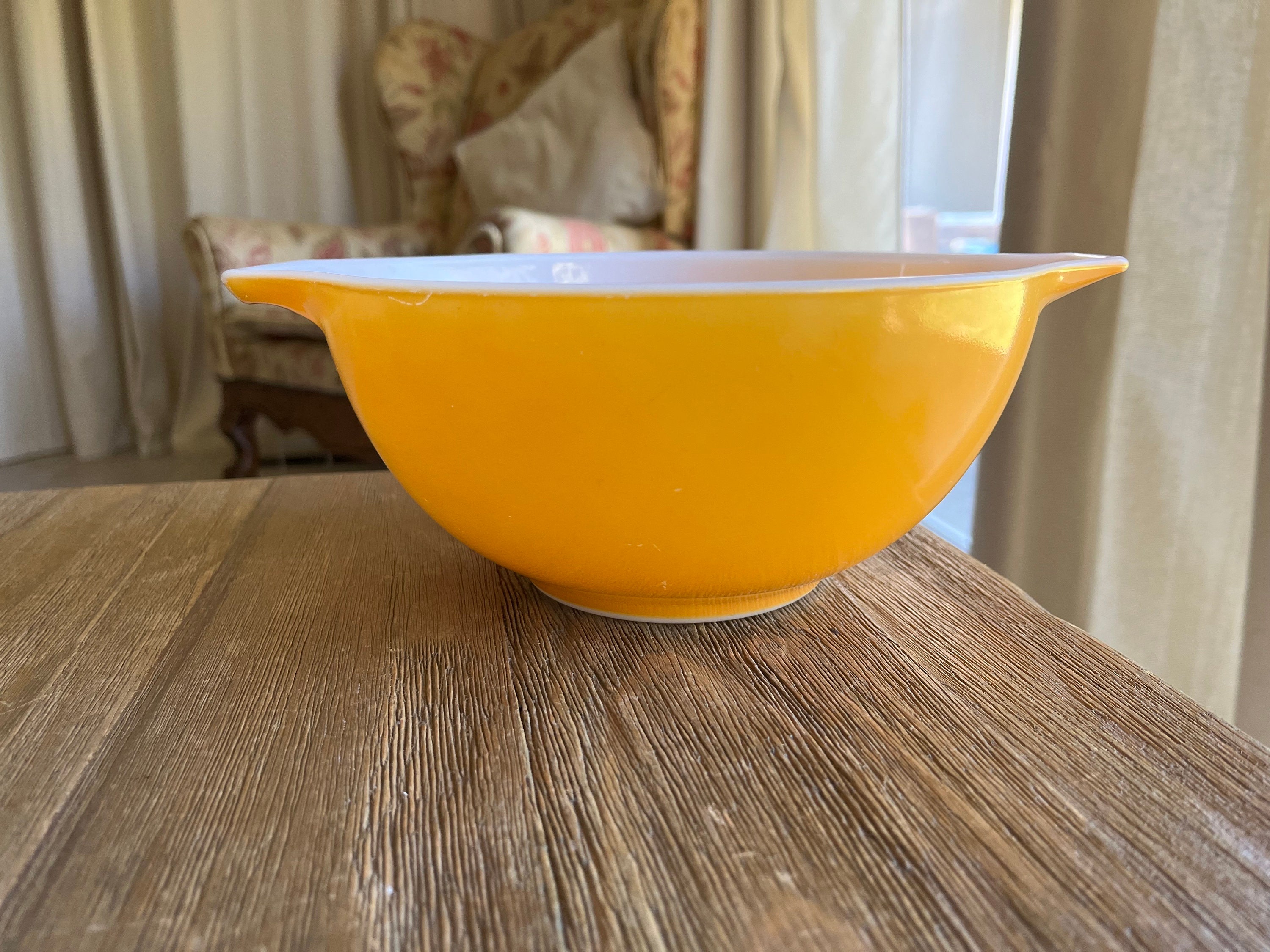 Reserved for Jennifer Vintage Pyrex 442 Orange Cinderella Mixing