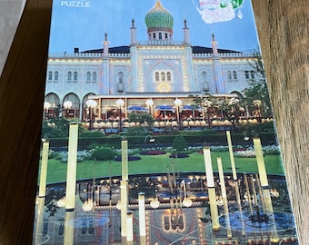 Vintage Tivoli Gardens Copenhagen Milton Bradley sealed puzzle