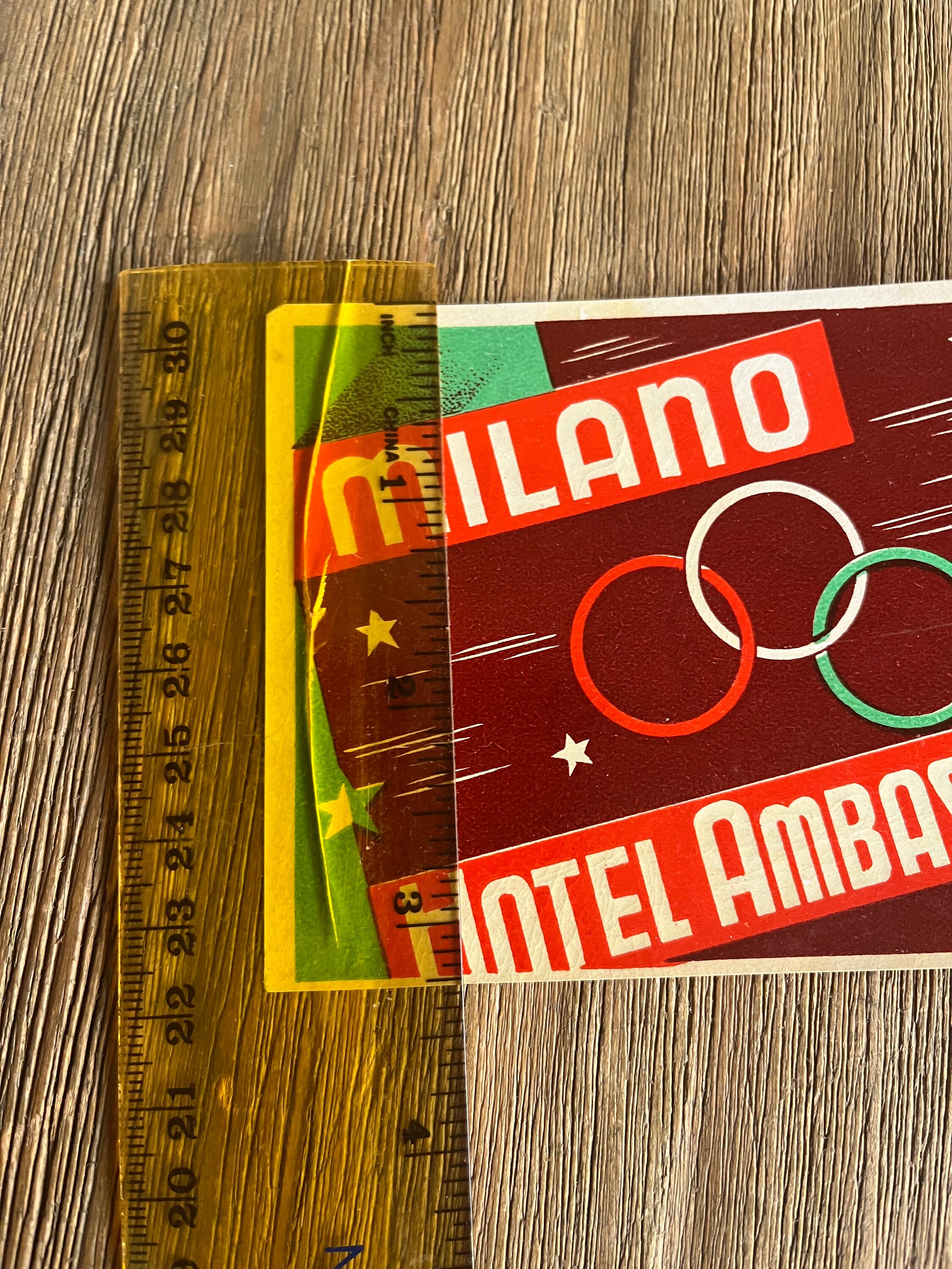 Mlano TALY Grand Hotel Et De Mlan Orgnal Luggage Label - Etsy Mlano TALY Grand Hotel Et De Mlan Orgnal Luggage Label - Etsy