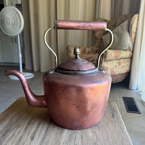 Vintage Large Copper kettle