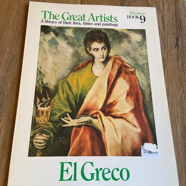 Vintage El Greco art book