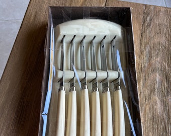 Vintage Sheffield Stainless Steel knives set
