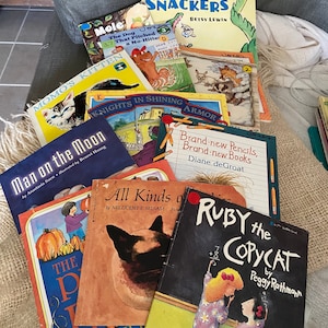 Vintage soft cover kids books