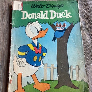 Vintage Donald Duck comic (Sept-Oct 1957)