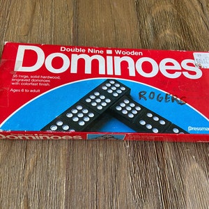 Vintage Pressman dominoes