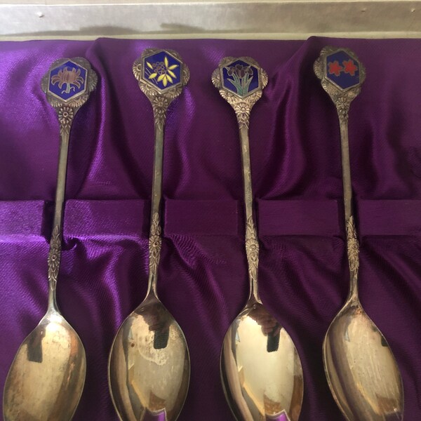 Vintage silver spoons