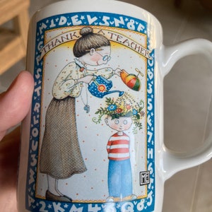Vintage Thank you Teacher Mary Engelbreit mug