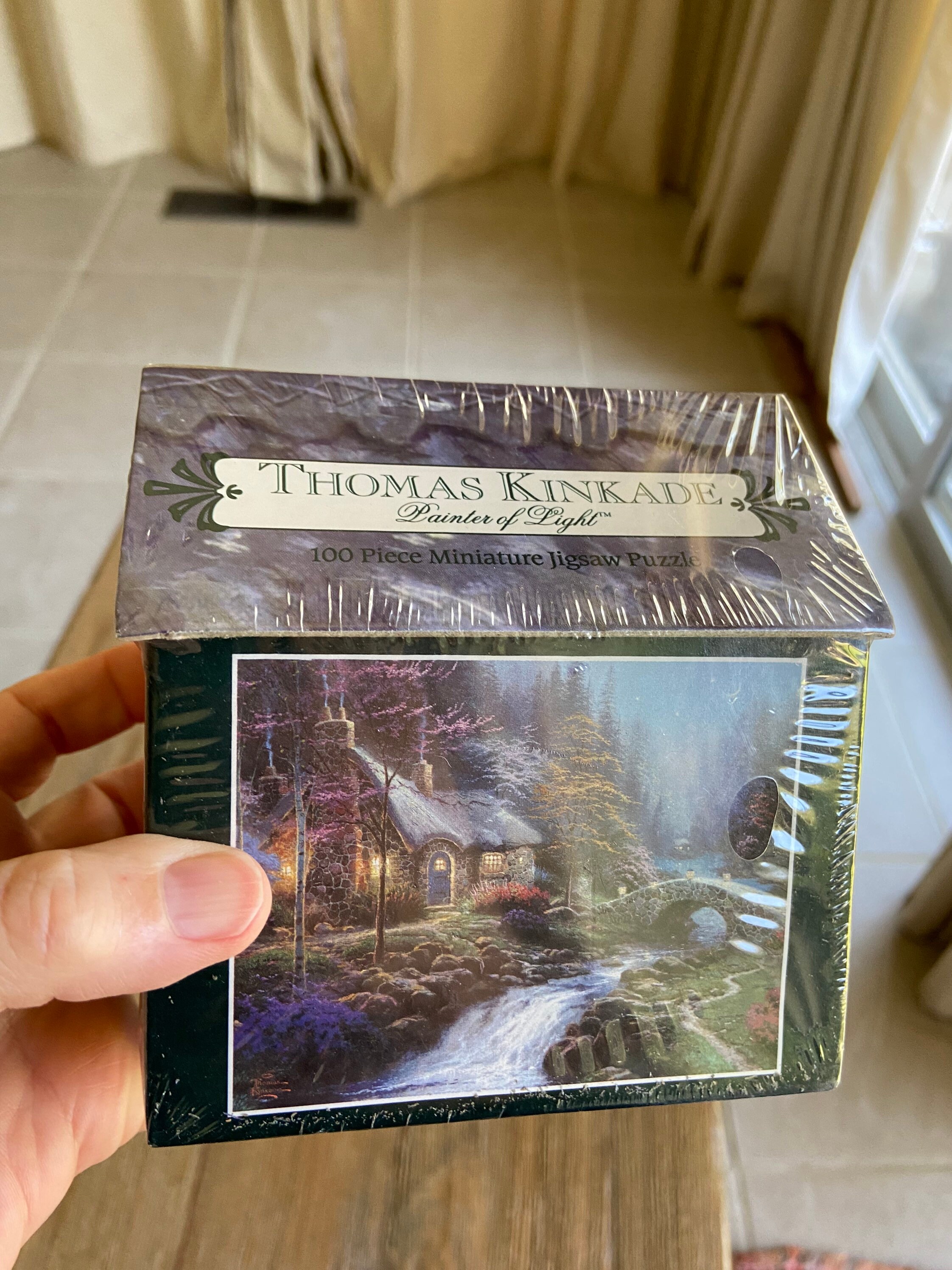 Miniature jigsaw sale