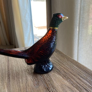 Vintage Avon pheasant aftershave bottle