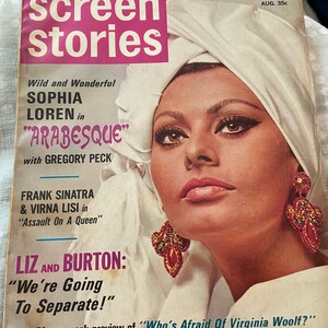 Vintage Screen Stories magazine Aug 1966