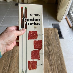 Vintage fondue forks
