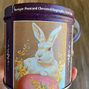 Vintage Penn Candy tin (bunnies )
