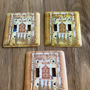 Vintage switch plates