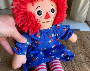 Vintage Raggedy Ann doll