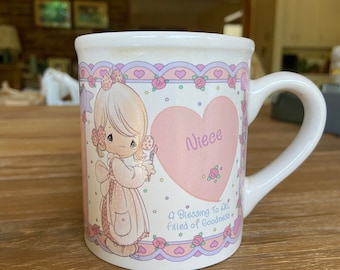 Vintage Precious Moments niece mug