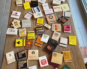 Vintage matches lot