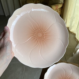 Vintage Mikasa Amaryllis dinner plates (4)