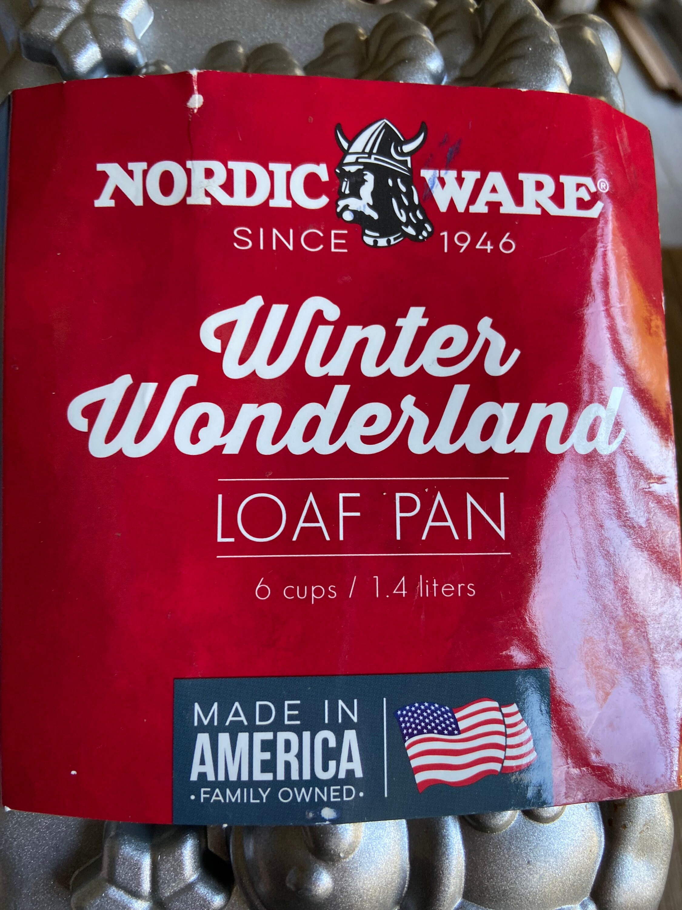 Nordic Ware Winter Wonderland Loaf Pan