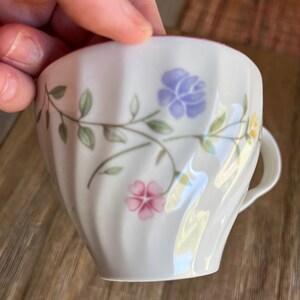 Vintage Johnson Brothers Summer Chintz Demitasse cup and saucer
