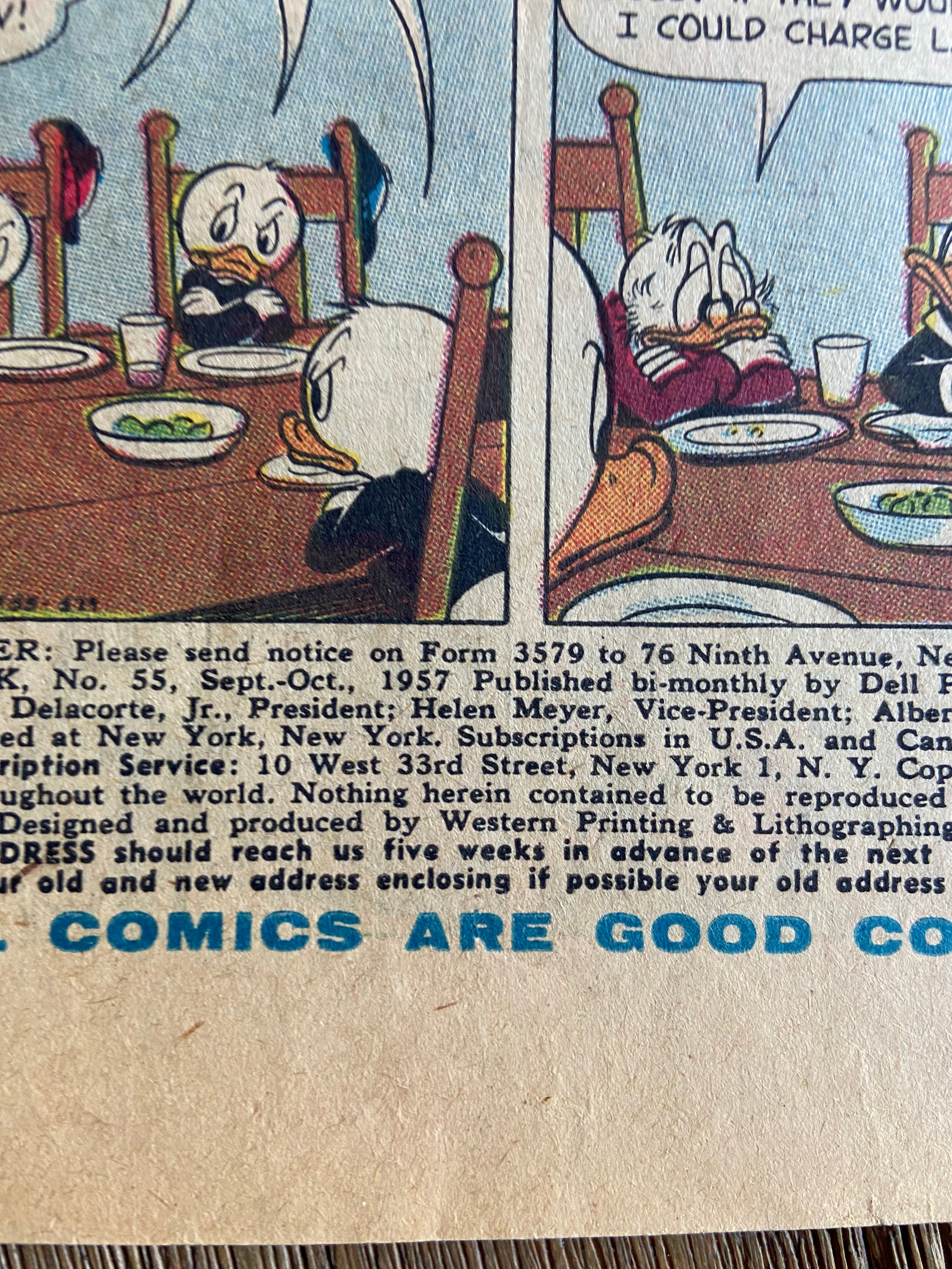 Vintage Donald Duck comic (Sept-Oct 1957) - Etsy 日本