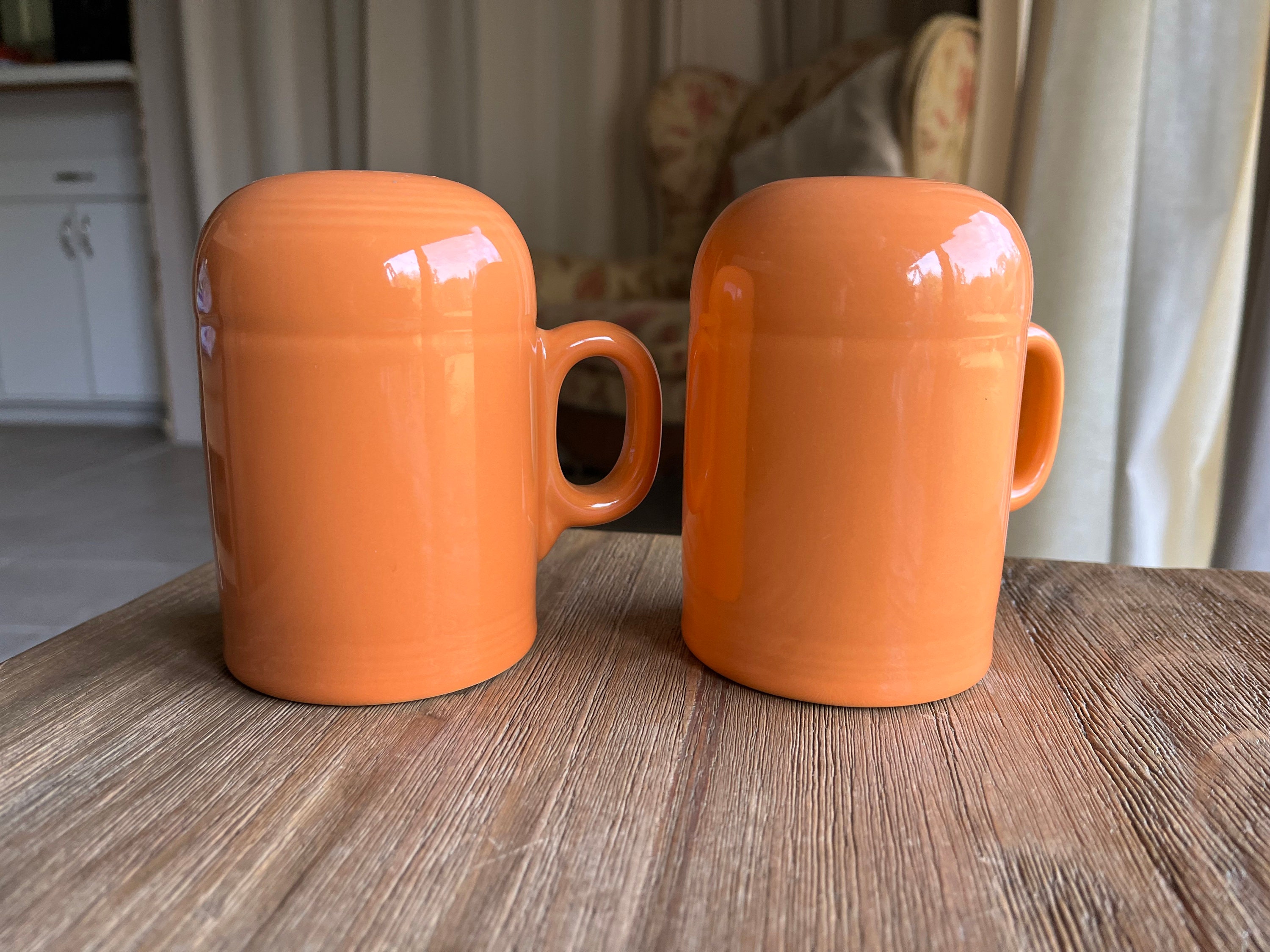 Fiesta Tangerine Stove Top Shakers