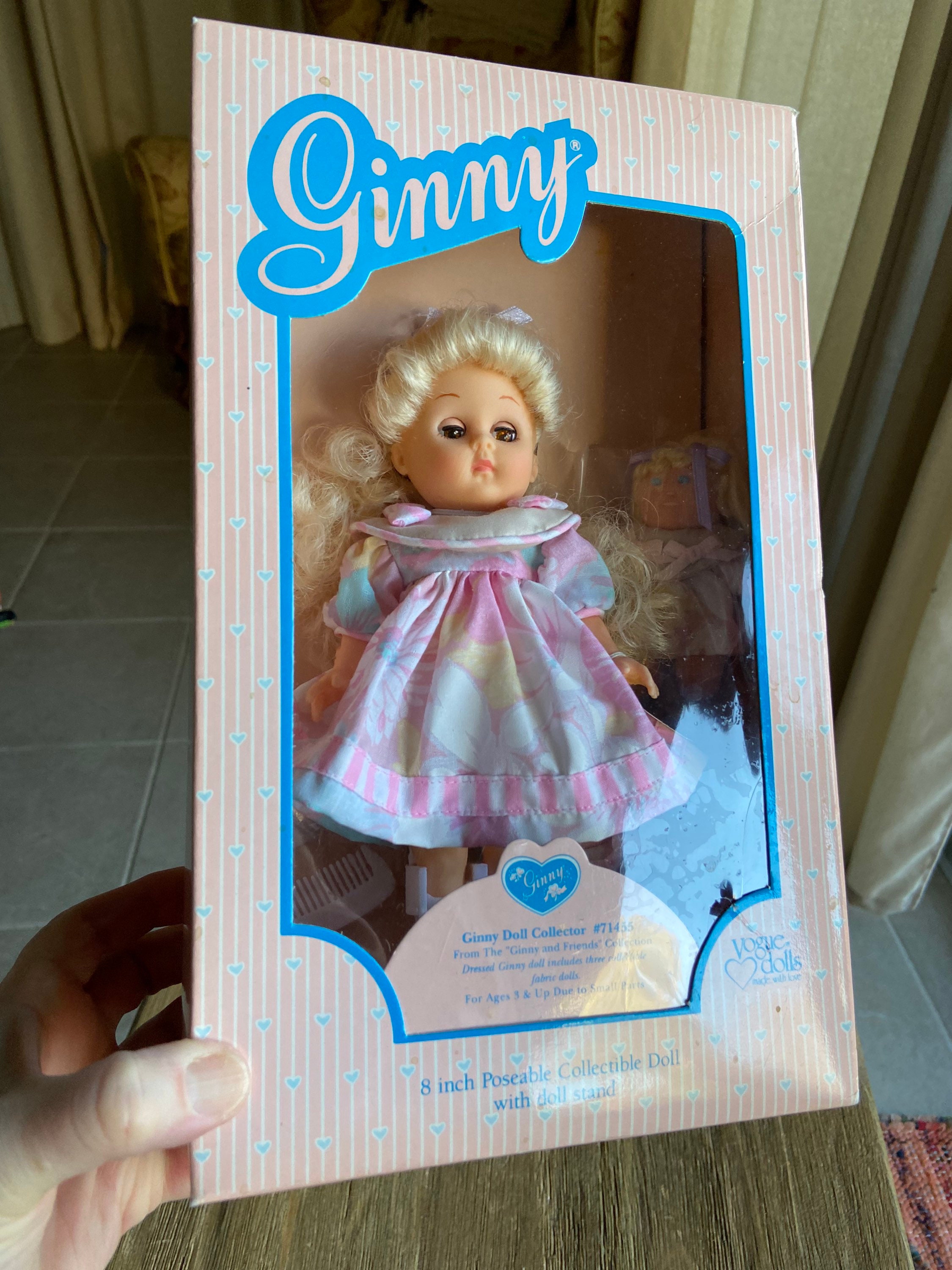 Vintage 1988 Ginny Vogue Doll 71455 Etsy