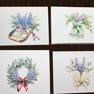 Winter Note Cards, Assorted Blank Cards, Stocking Stuffer - Etsy