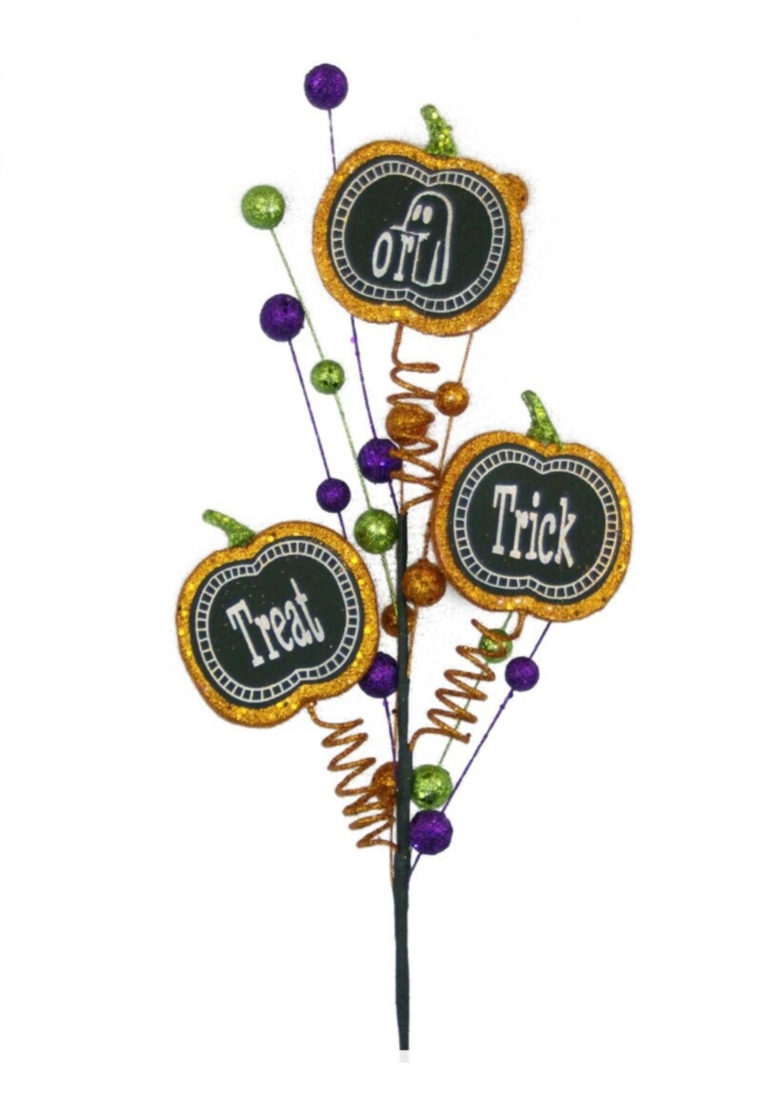 28 Glitter Chalkboard Pumpkin Spray Halloween Wreath Etsy