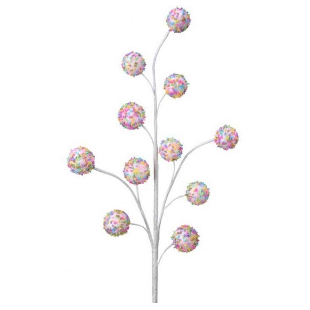 Sprinkles Candy Ball Spray 27, Cake Pop Sprinkles Spray, Christmas Candy Spray, Donut Hole
