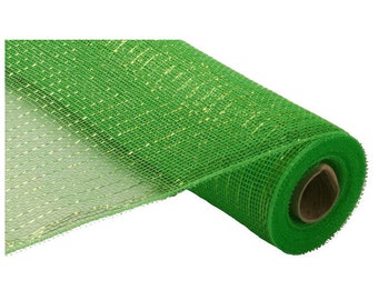 Moss Apple With Lime Foil Deco Mesh, 10 Inch Deco Mesh Rolls, Deco Mesh  Rolls, Green Deco Mesh, Deco Mesh Supplies, RE130149 