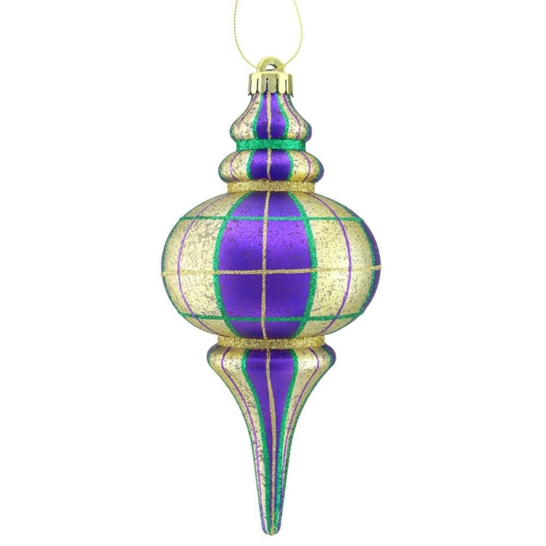 mardi gras finial ornaments