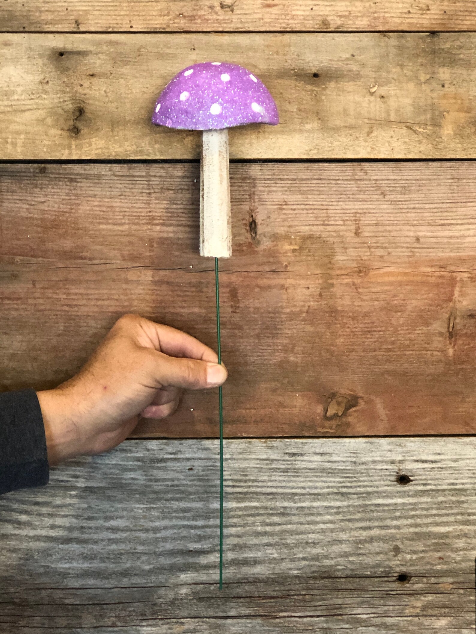 Mushroom Picks Mushroom Floral Picks Mushroom Wreath Etsy