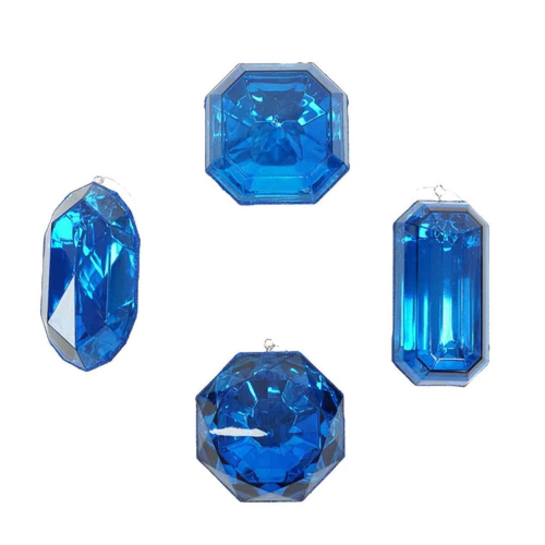 Christmas Precious Gem Ornament Jewel Assortment Precious Cut Ornament